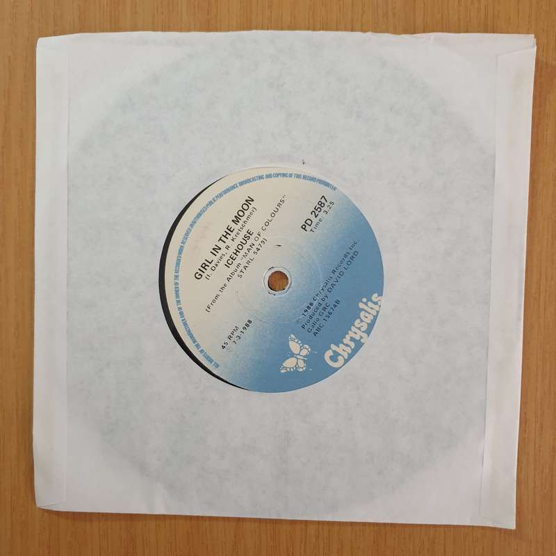 Icehouse  Electric Blue - 7" Record - Very-Good+ Quality (VG+) (verygoodplus7) (DLB)