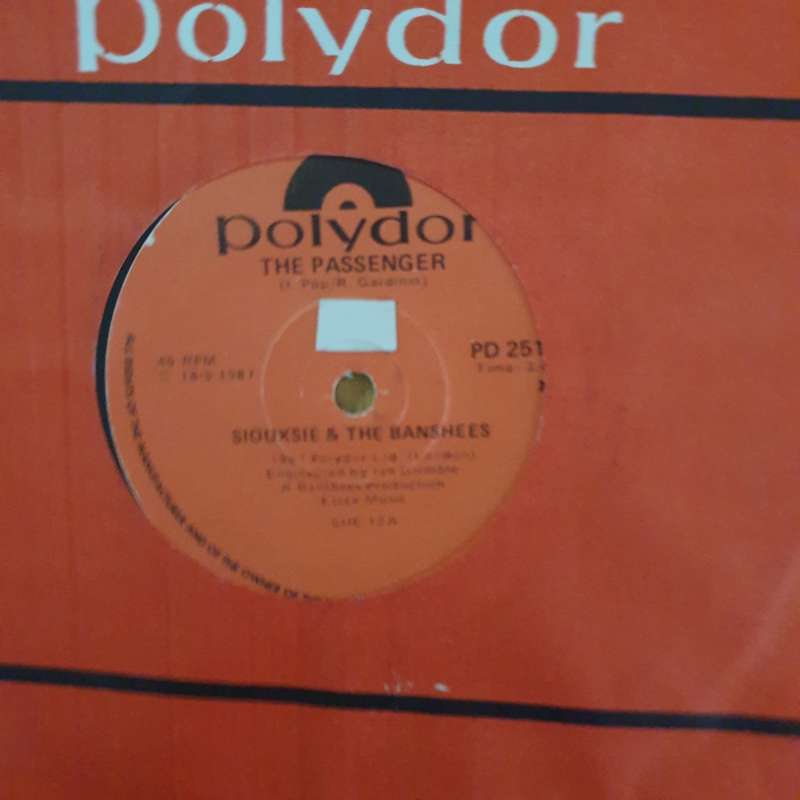 Siouxsie & The Banshees  The Passenger - 7" Record - Very-Good+ Quality (VG+) (verygoodplus7) ...