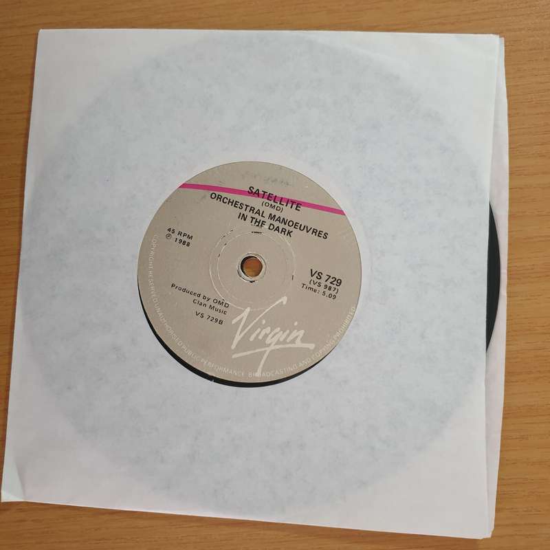 Orchestral Manoeuvres In The Dark  Dreaming - 7" Record - Very-Good+ Quality (VG+) (verygoodpl...