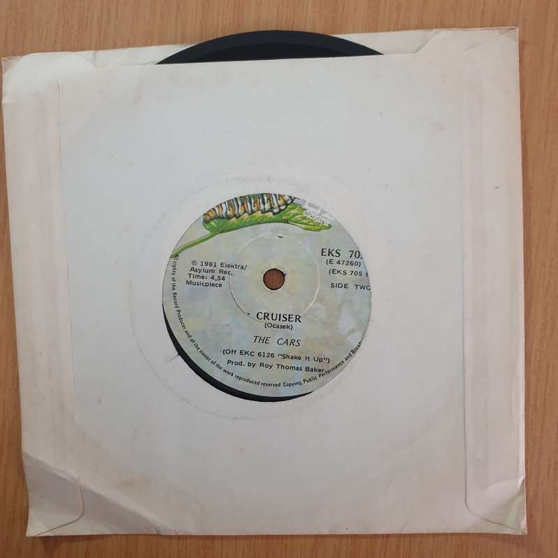 The Cars  Shake It Up - 7" Record - Very-Good+ Quality (VG+) (verygoodplus7) (DLB)