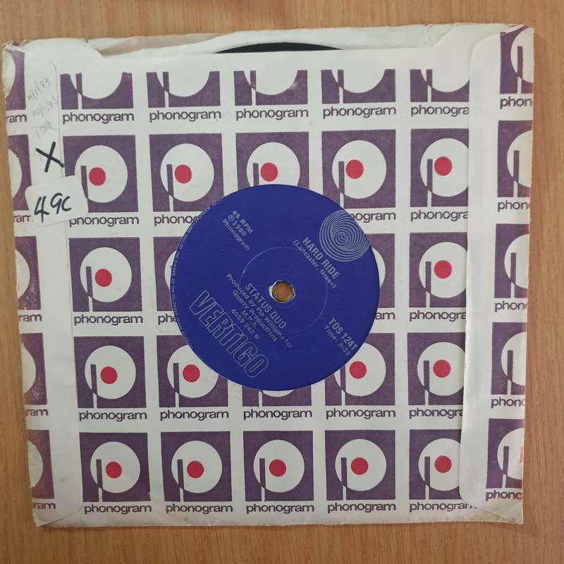 Status Quo  Whatever You Want - 7" Record - Very-Good+ Quality (VG+) (verygoodplus7) (DLB)