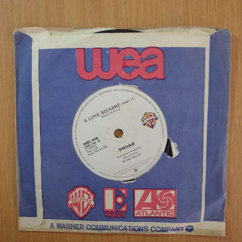 Sheila E  A Love Bizarre - 7" Record - Very-Good+ Quality (VG+) (verygoodplus7) (DLB)