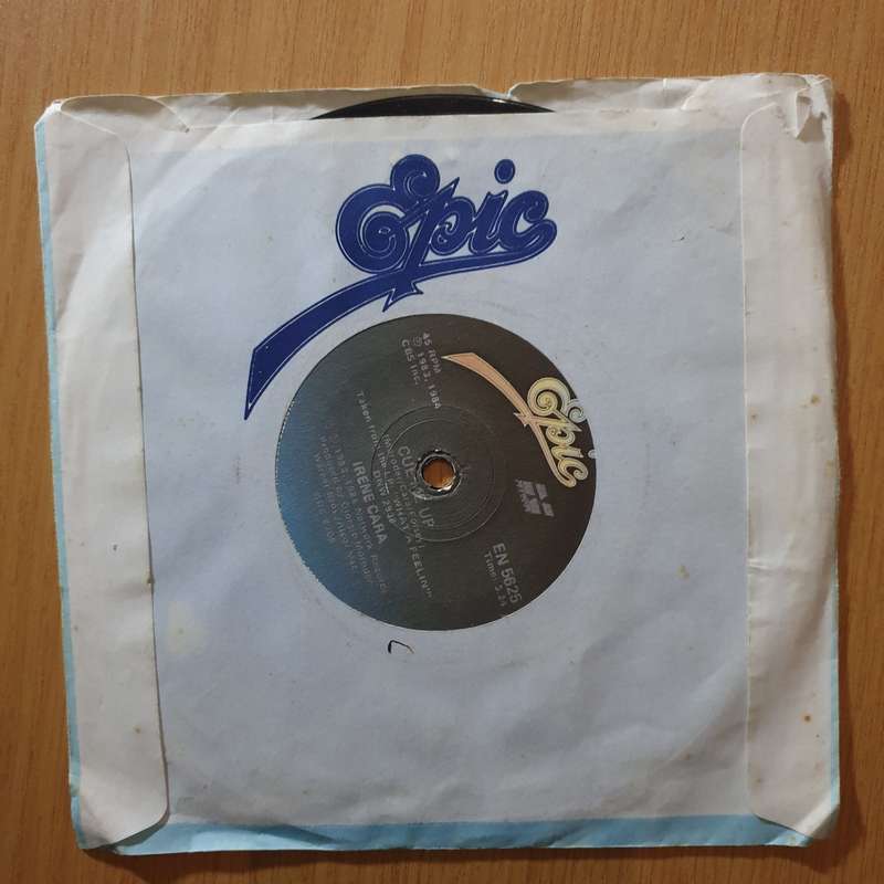Irene Cara  Breakdance - 7" Record - Very-Good+ Quality (VG+) (verygoodplus7) (DLB)