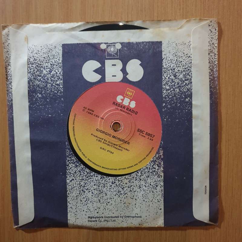 Berlin  Take My Breath Away - 7" Record - Very-Good+ Quality (VG+) (verygoodplus7) (DLB)
