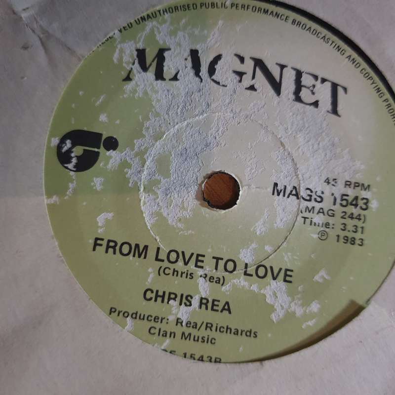 Chris Rea  I Can Hear Your Heartbeat - 7" Record - Very-Good Quality (VG) (verygood7) (DLB)