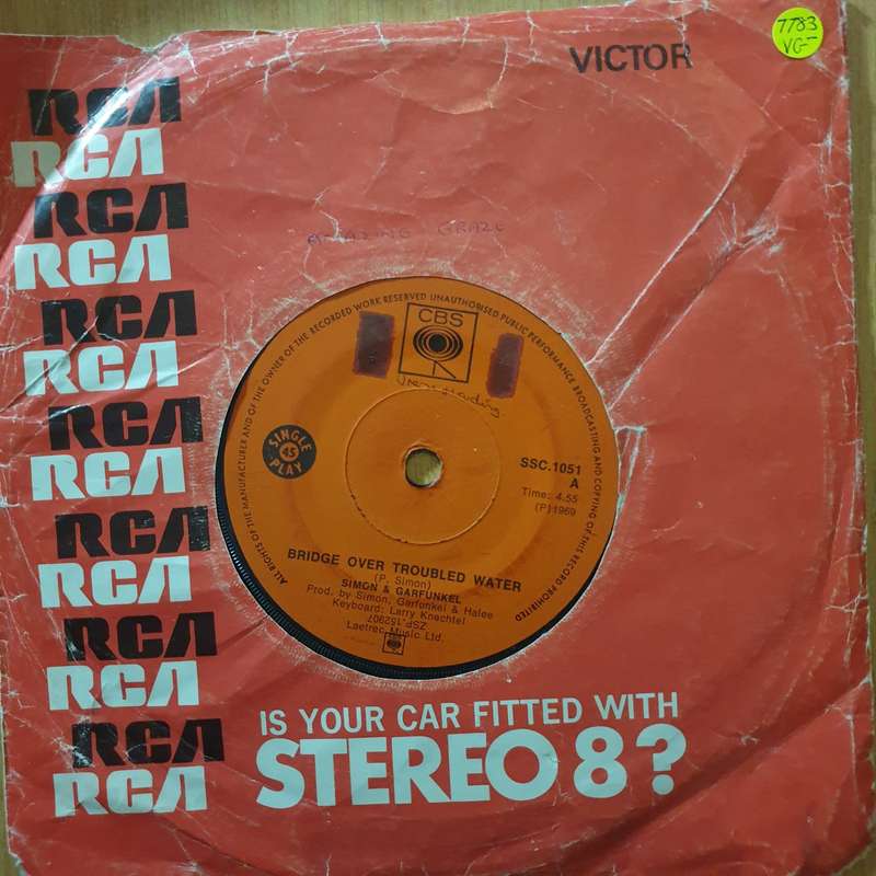 Simon & Garfunkel  Bridge Over Troubled Water / Keep The Customer Satisfied - 7" Record - Very...