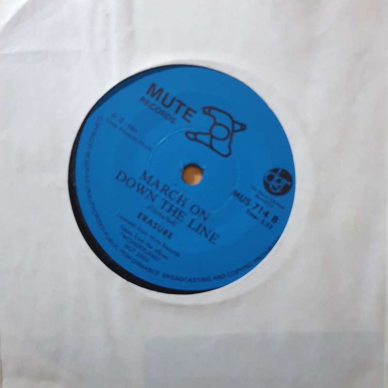 Erasure  Oh L'Amour - 7" Record - Very-Good+ Quality (VG+) (verygoodplus7) (DLB)