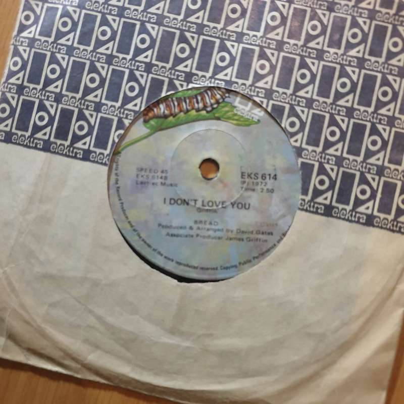 Bread  Everything I Own - 7" Record - Very-Good+ Quality (VG+) (verygoodplus7) (DLB)