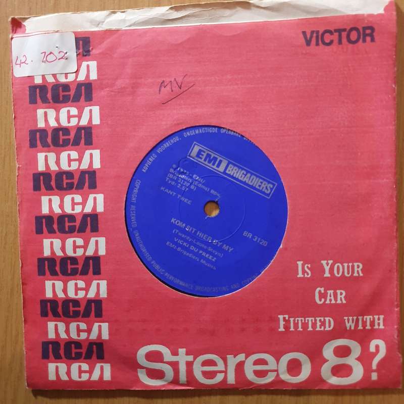Vicki Du Preez  Bly By My - 7" Vinyl Record  (VG+) (DLB)