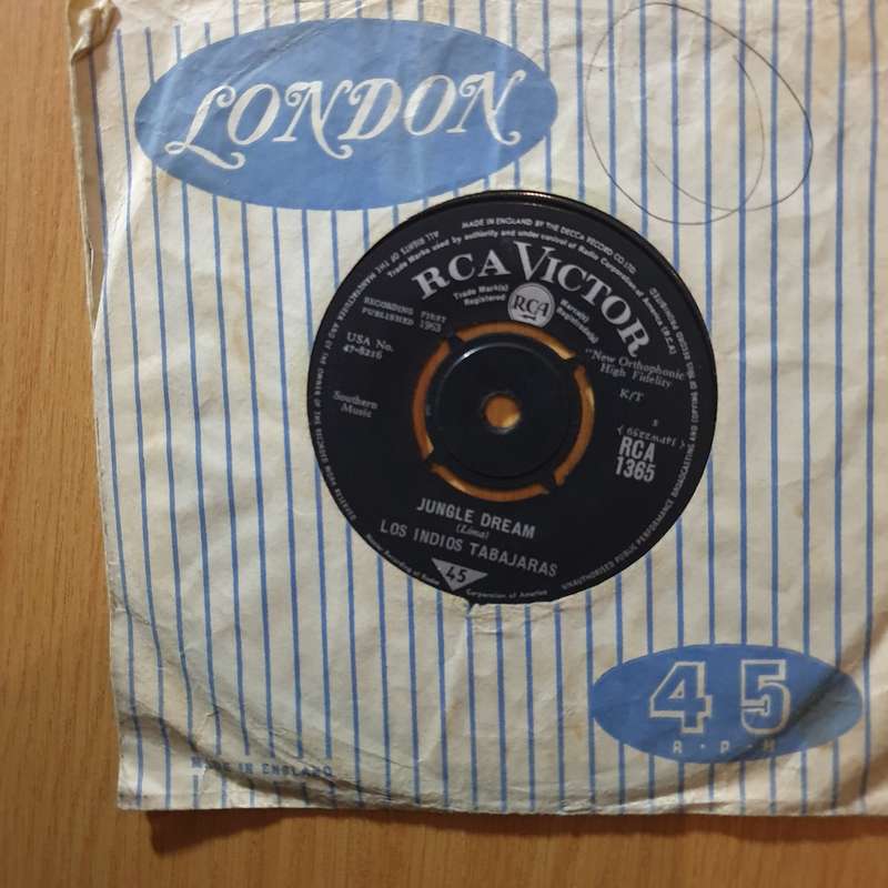 Los Indios Tabajaras  Maria Elena 7" Record - Very-Good Quality (VG) (verygood7)