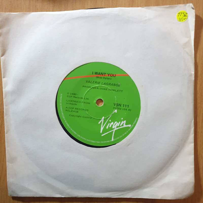 Valerie Lagrange  Faut Plus Me La Faire - 7" Record - Very-Good+ Quality (VG+) (verygoodplus7)...