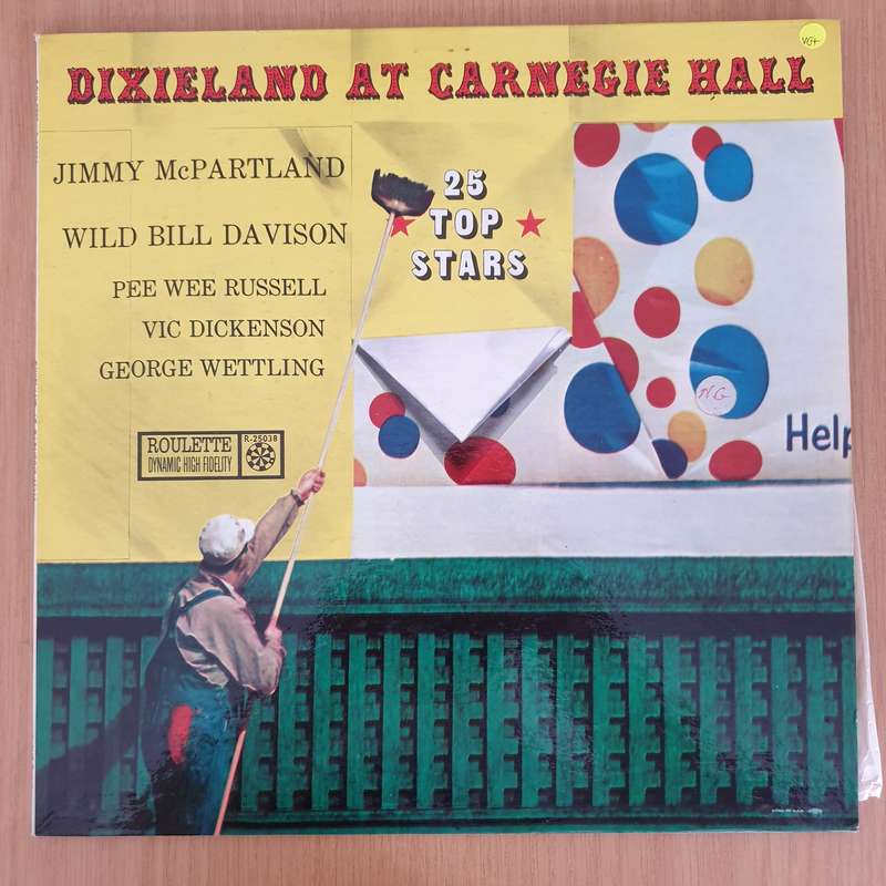 Dixieland At Carnegie Hall (25 Top Stars) - Vinyl LP Record - Very-Good+ Quality (VG+) (verygoodp...