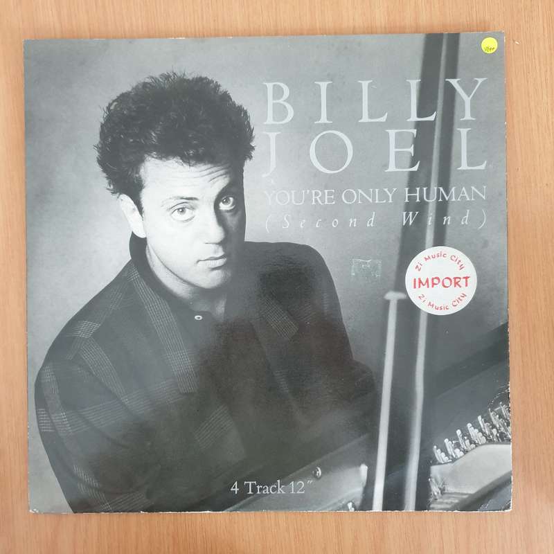 Billy Joel  You're Only Human (Second Wind) (UK) - Vinyl LP Record - Very-Good+ Quality (VG+) ...