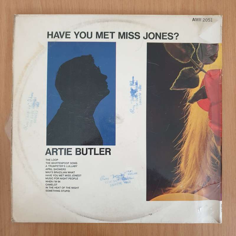 Artie Butler  Have You Met Miss Jones? - Vinyl LP Record - Very-Good+ Quality (VG+) (verygoodp...