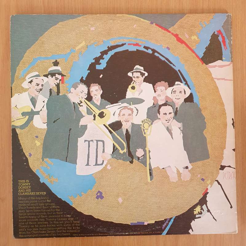 Tommy Dorsey & His Clambake Seven  This Is Tommy Dorsey & His Clambake Seven  - Double Vinyl L...