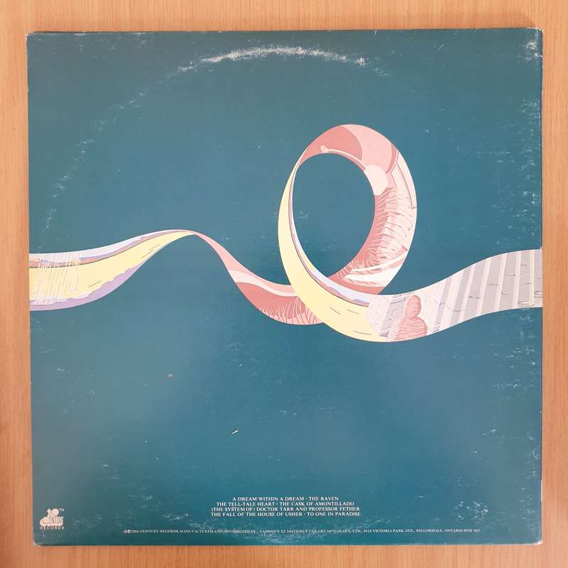 Alan Parsons - Tales of Mystery and Imagination - Edgar Allan Poe - Vinyl LP Record - Very-Good+ ...
