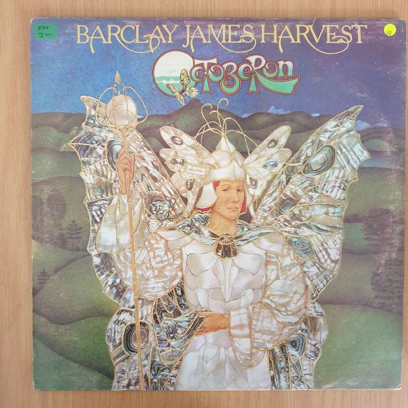 Barclay James Harvest  Octoberon (UK)  Vinyl LP Record - Very-Good Quality (VG)  (verry)