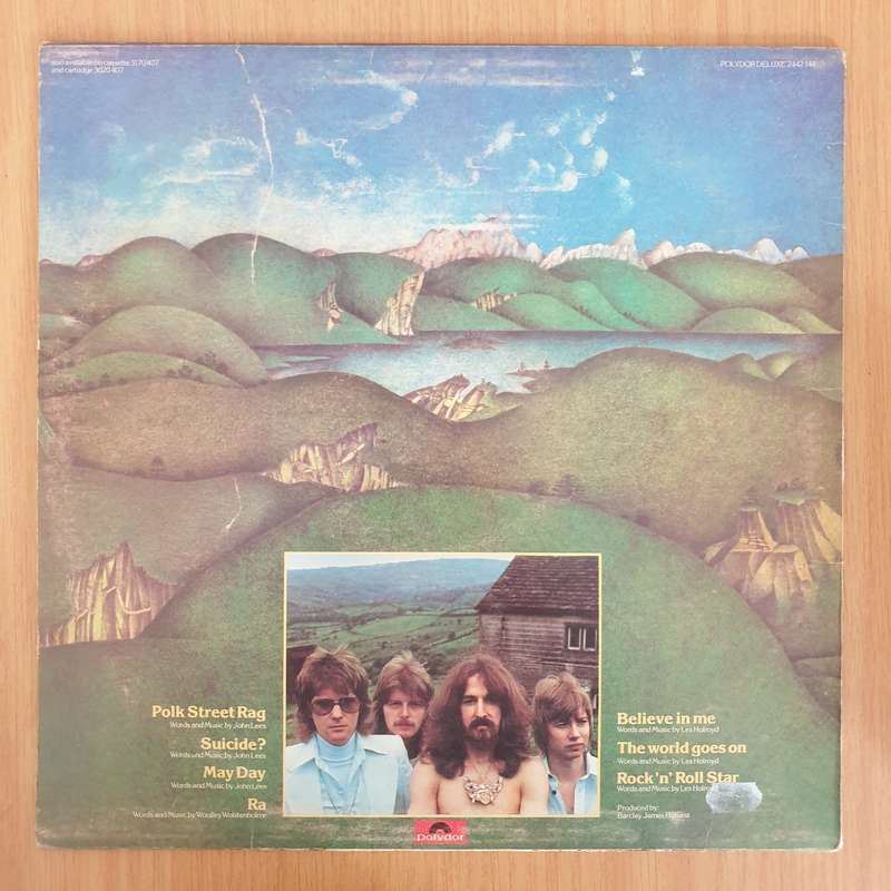 Barclay James Harvest  Octoberon (UK)  Vinyl LP Record - Very-Good Quality (VG)  (verry)