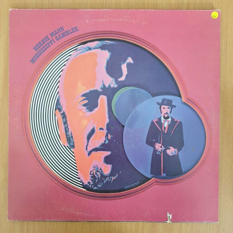 Herbie Mann  Mississippi Gambler - Vinyl LP Record - Very-Good+ Quality (VG+) (verygoodplus)