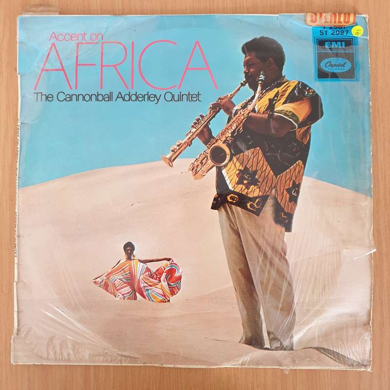 The Cannonball Adderley Quintet  Accent On Africa - Vinyl LP Record - Very-Good- Quality (VG-)...
