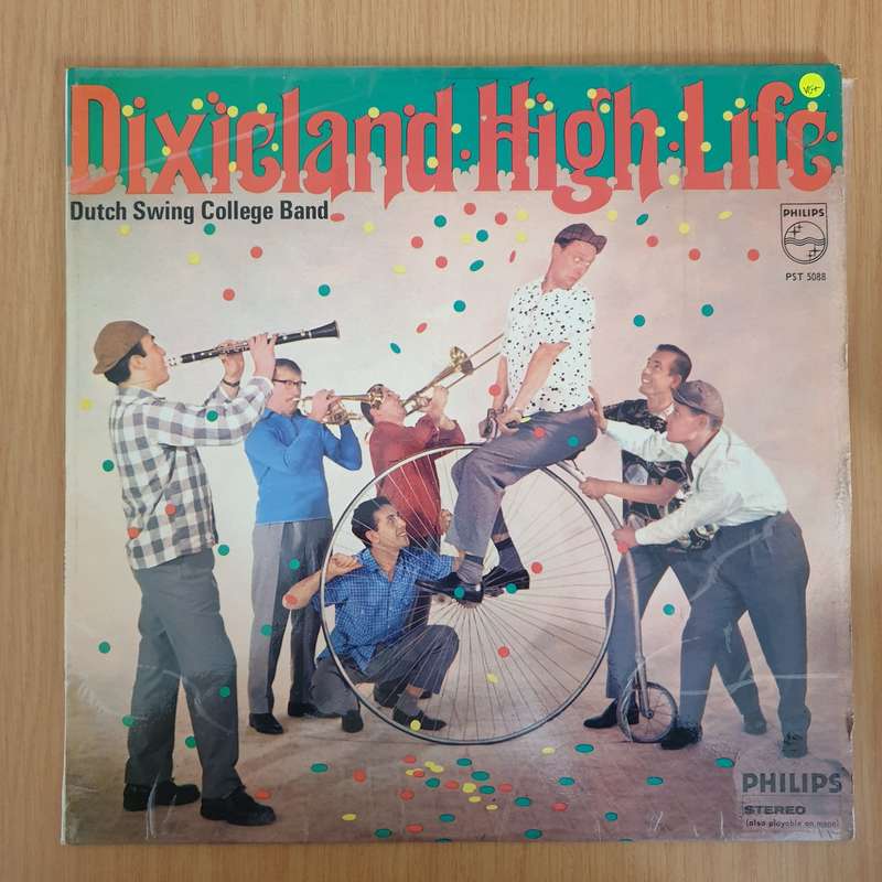The Dutch Swing College Band  Dixieland High Life - Vinyl LP Record - Very-Good+ Quality (VG+)...