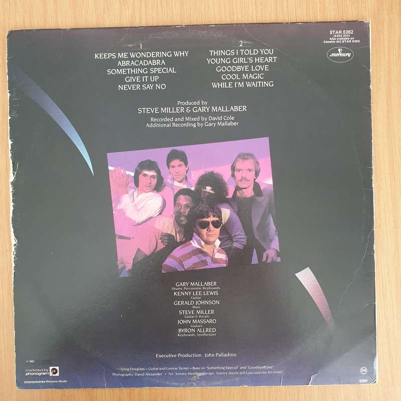 The Steve Miller Band  Abracadabra - Vinyl LP Record (VG+)