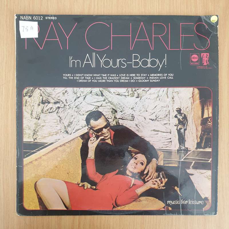 Ray Charles  I'm All Yours-Baby! - Vinyl LP Record - Very-Good+ Quality (VG+) (verygoodplus)