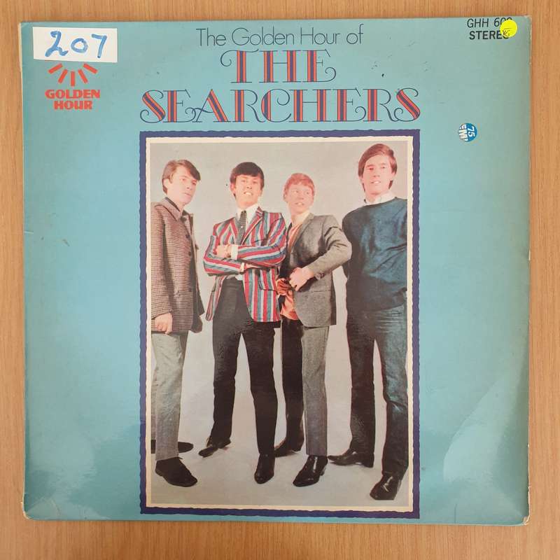The Searchers  Golden Hour Of The Searchers  - Vinyl LP Record - Very-Good- Quality (VG-) (minus)