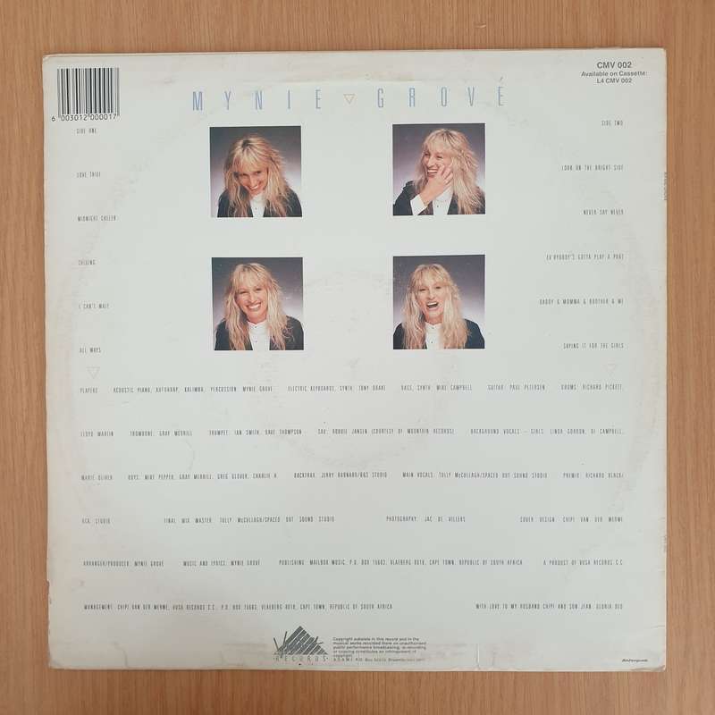 Mynie Grové  Love Thief - Vinyl LP Record - Very-Good+ Quality (VG+) (verygoodplus)