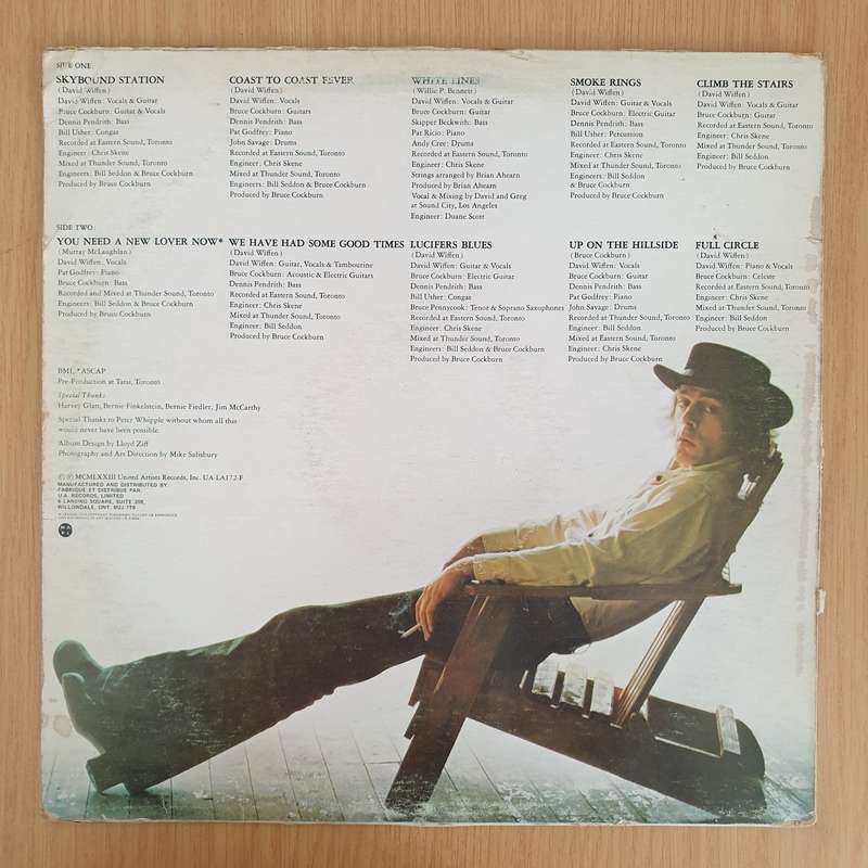 David Wiffen  Coast To Coast Fever - Vinyl LP Record - Very-Good+ Quality (VG+) (verygoodplus)