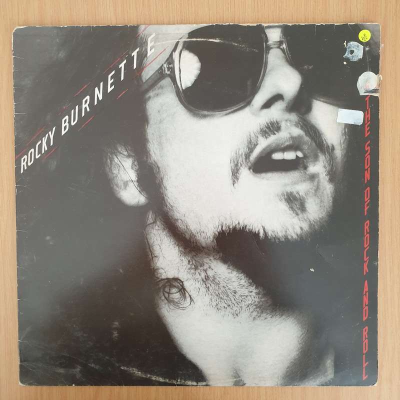 Rocky Burnette  The Son Of Rock And Roll   Vinyl LP Record - Very-Good Quality (VG)  (ve...