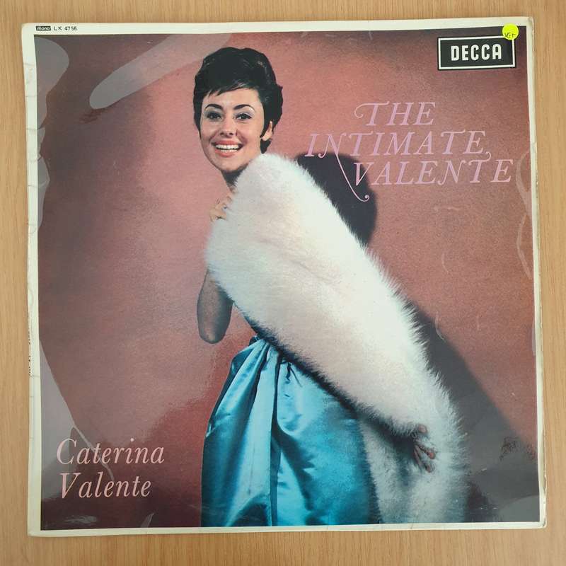 Caterina Valente  The Intimate Valente - Vinyl LP Record - Very-Good+ Quality (VG+) (verygoodp...