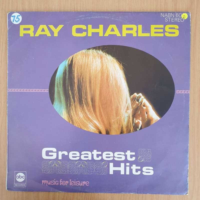 Ray Charles - Greatest Hits  - Vinyl LP Record - Very-Good- Quality (VG-) (minus)