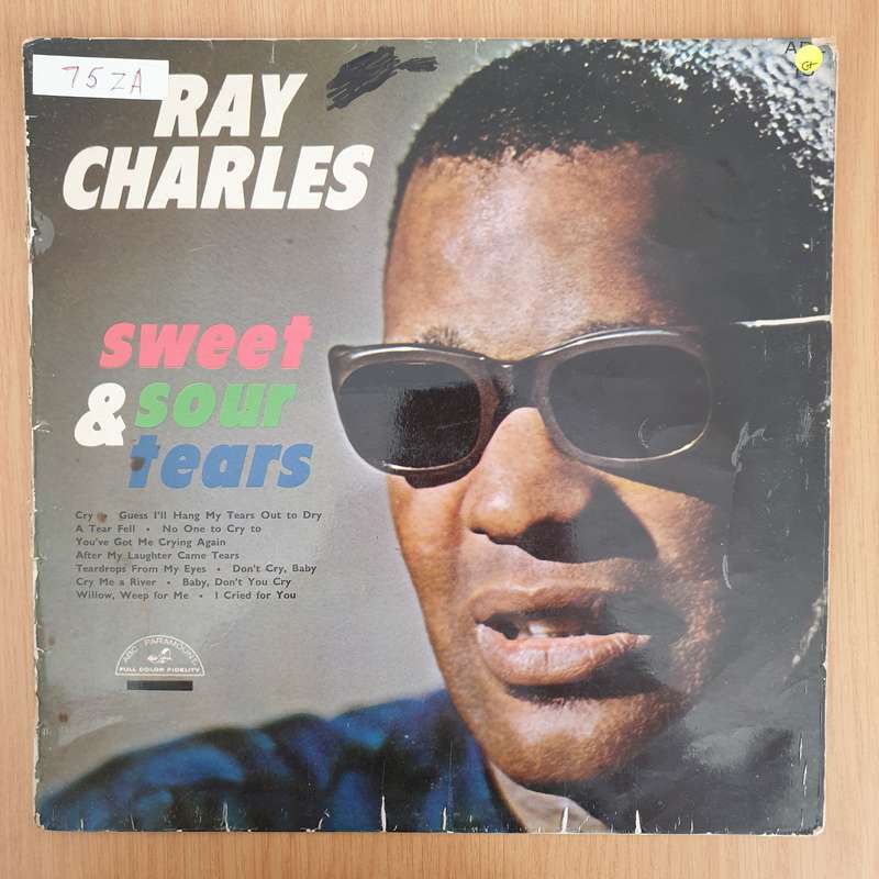 Ray Charles  Sweet & Sour Tears - Vinyl LP Record - Good+ Quality (G+) (gplus)