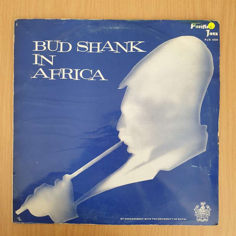 Bud Shank  Bud Shank In Africa - Vinyl LP Record - Very-Good- Quality (VG-) (minus)