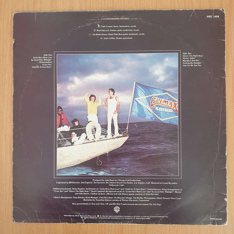 Climax Blues Band - Flying The Flag - Vinyl LP Record - Opened  - Very-Good+ Quality (VG+)