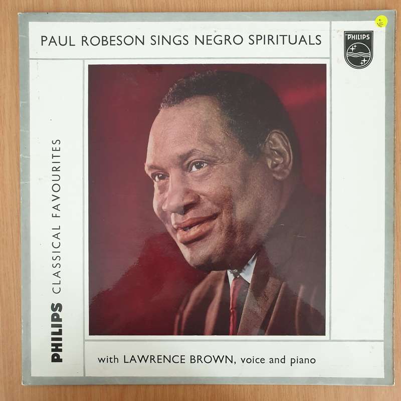 Paul Robeson  Paul Robeson Sings Negro Spirituals   Vinyl LP Record - Very-Good Quality (VG...