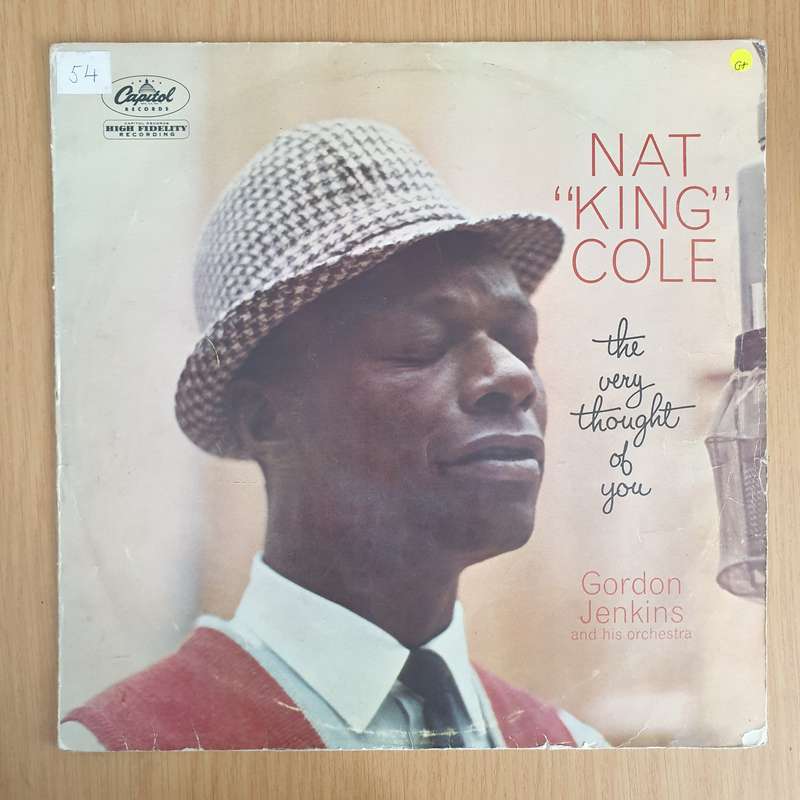 Nat "King" Cole*  The Very Thought Of You - Vinyl LP Record - Good+ Quality (G+) (gplus)