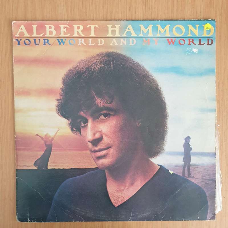 Albert Hammond  Your World And My World - Vinyl LP Record - Very-Good+ Quality (VG+) (verygood...