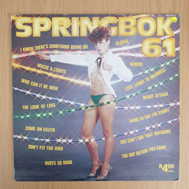 Springbok Hit Parade Vol 61 - Vinyl LP Record - Very-Good+ Quality (VG+) (verygoodplus)