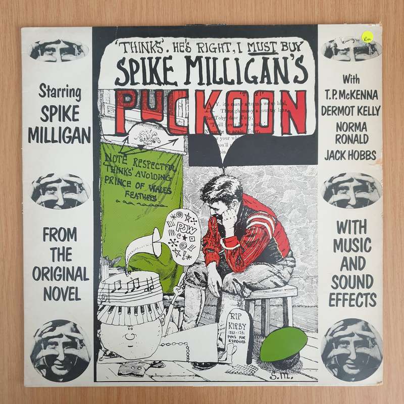 Puckoon  - Spike Milligan, T.P. McKenna, Dermot Kelly, Norma Ronald, Jack Hobbs   Vinyl LP ...