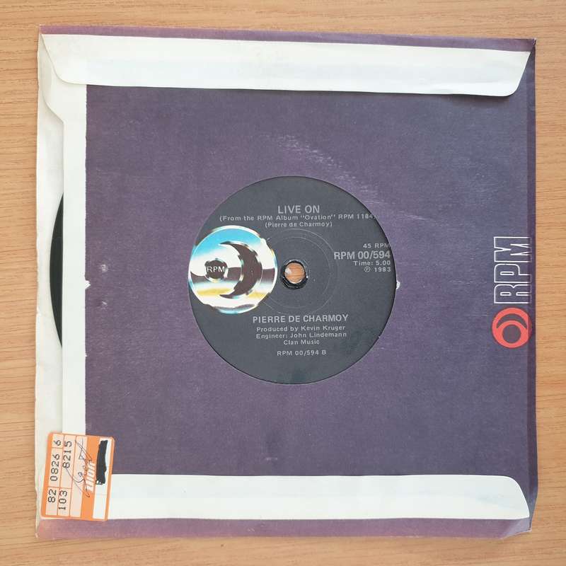 Pierre De Charmoy  Rock 'n Roll Lullaby - 7" Record - Very-Good+ Quality (VG+) (verygoodplus7)...