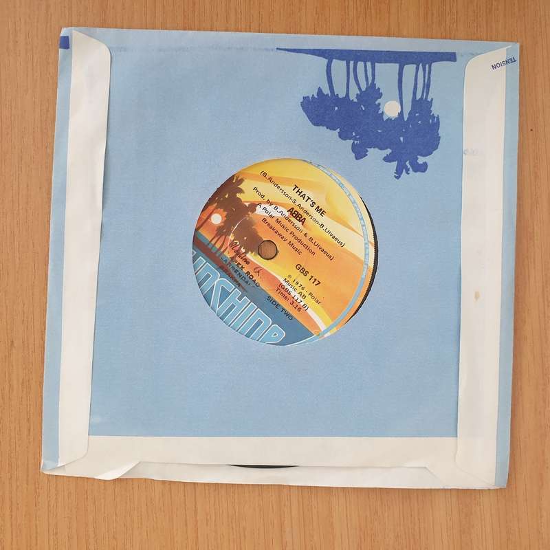 ABBA  Dancing Queen - 7" Record - Very-Good+ Quality (VG+) (verygoodplus7) (DLB)