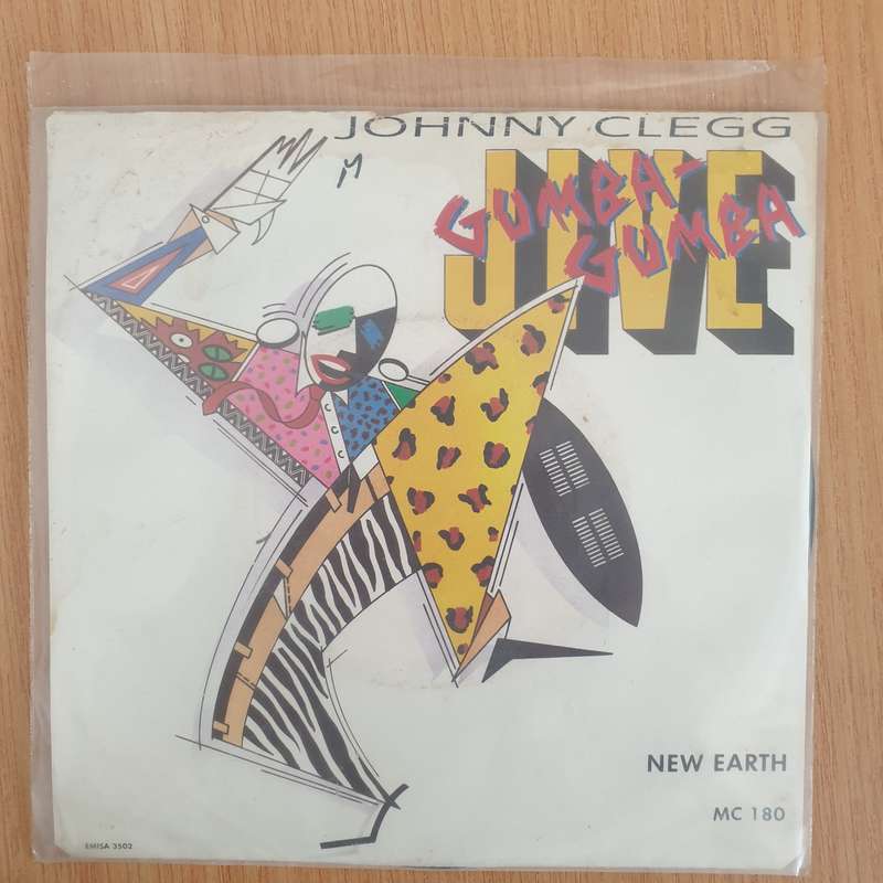 Johnny Clegg  Gumba Gumba Jive - 7" Vinyl Record  (VG+) (DLB)