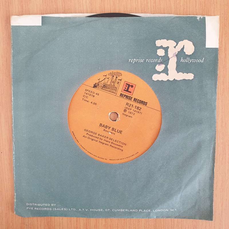 George Baker Selection  I'm On My Way / Take Good Care Of Your Children - 7" Record - Very-Goo...