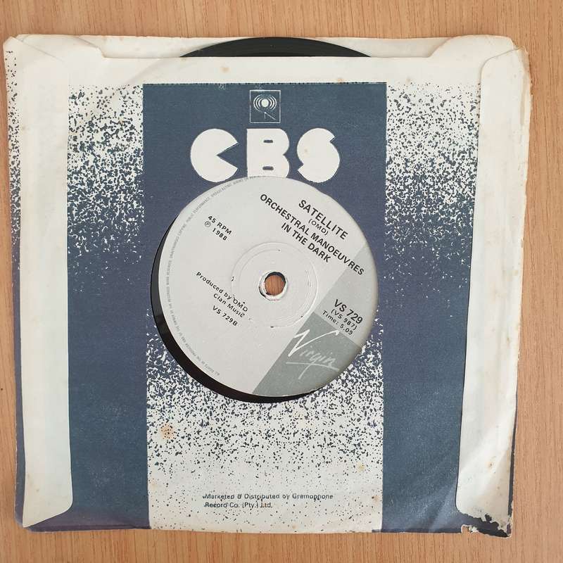 Orchestral Manoeuvres In The Dark  Dreaming - 7" Record - Very-Good+ Quality (VG+) (verygoodpl...