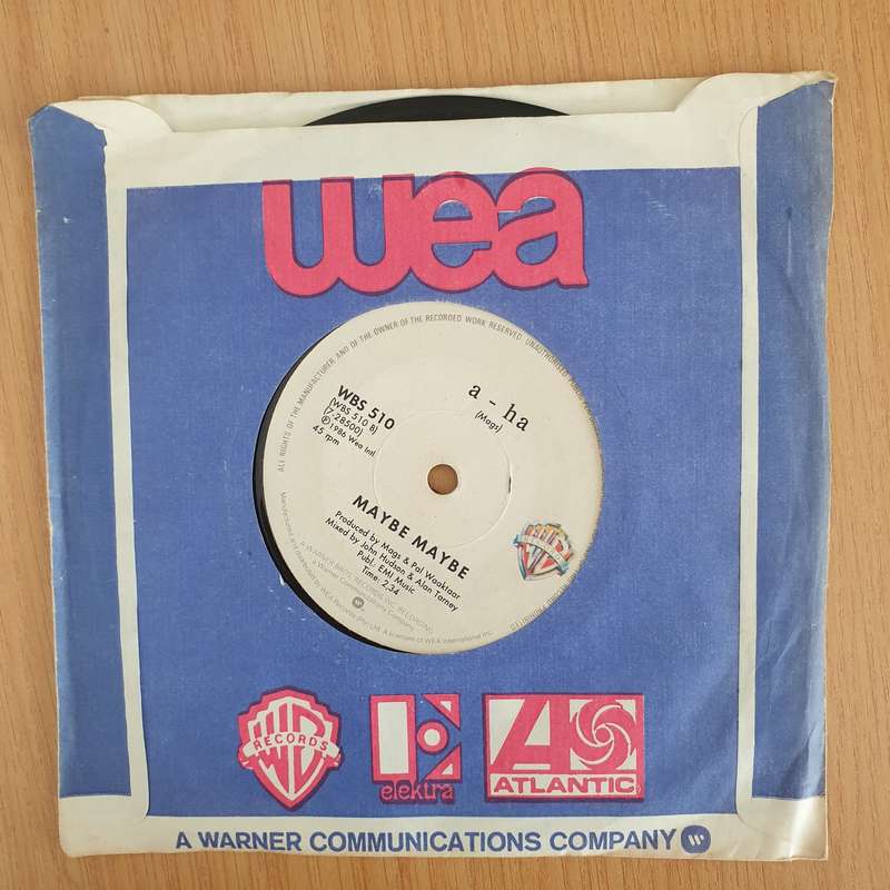 a-ha  Cry Wolf - 7" Record - Very-Good+ Quality (VG+) (verygoodplus7) (DLB)