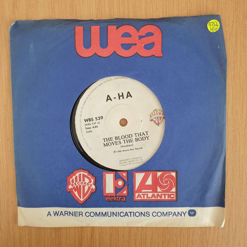 a-ha  The Living Daylights - 7" Record - Very-Good+ Quality (VG+) (verygoodplus7) (DLB)