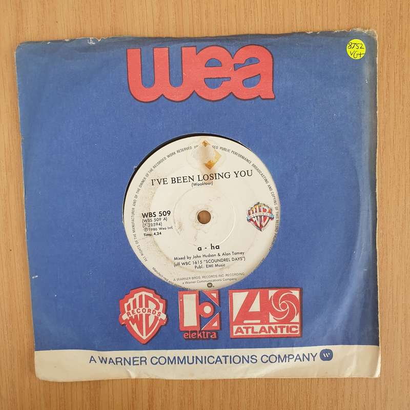 a-ha  I've Been Losing You - 7" Record - Very-Good+ Quality (VG+) (verygoodplus7) (DLB)