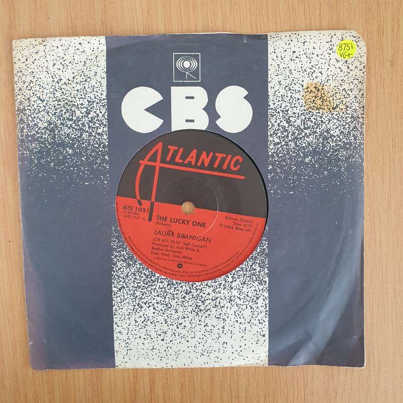 Laura Branigan  The Lucky One - 7" Record - Very-Good+ Quality (VG+) (verygoodplus7) (DLB)